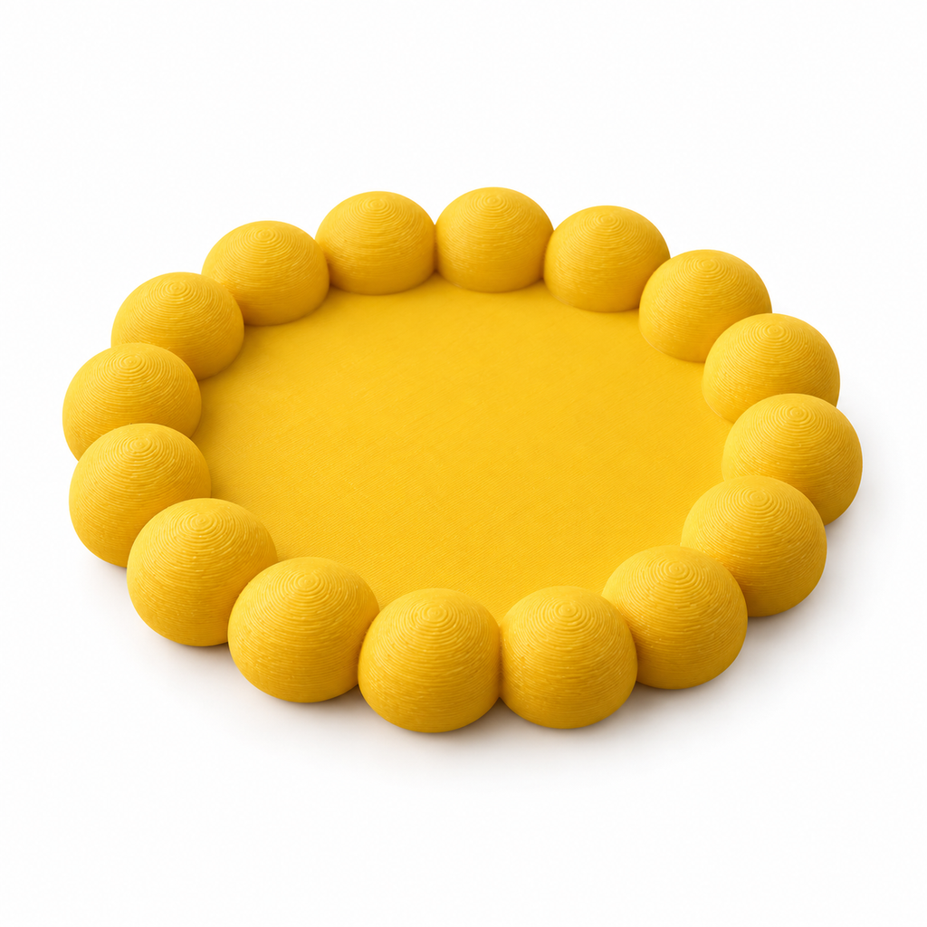 Bubble Coaster – Funky Groovy Round Coaster & Table Décor - Set of 3