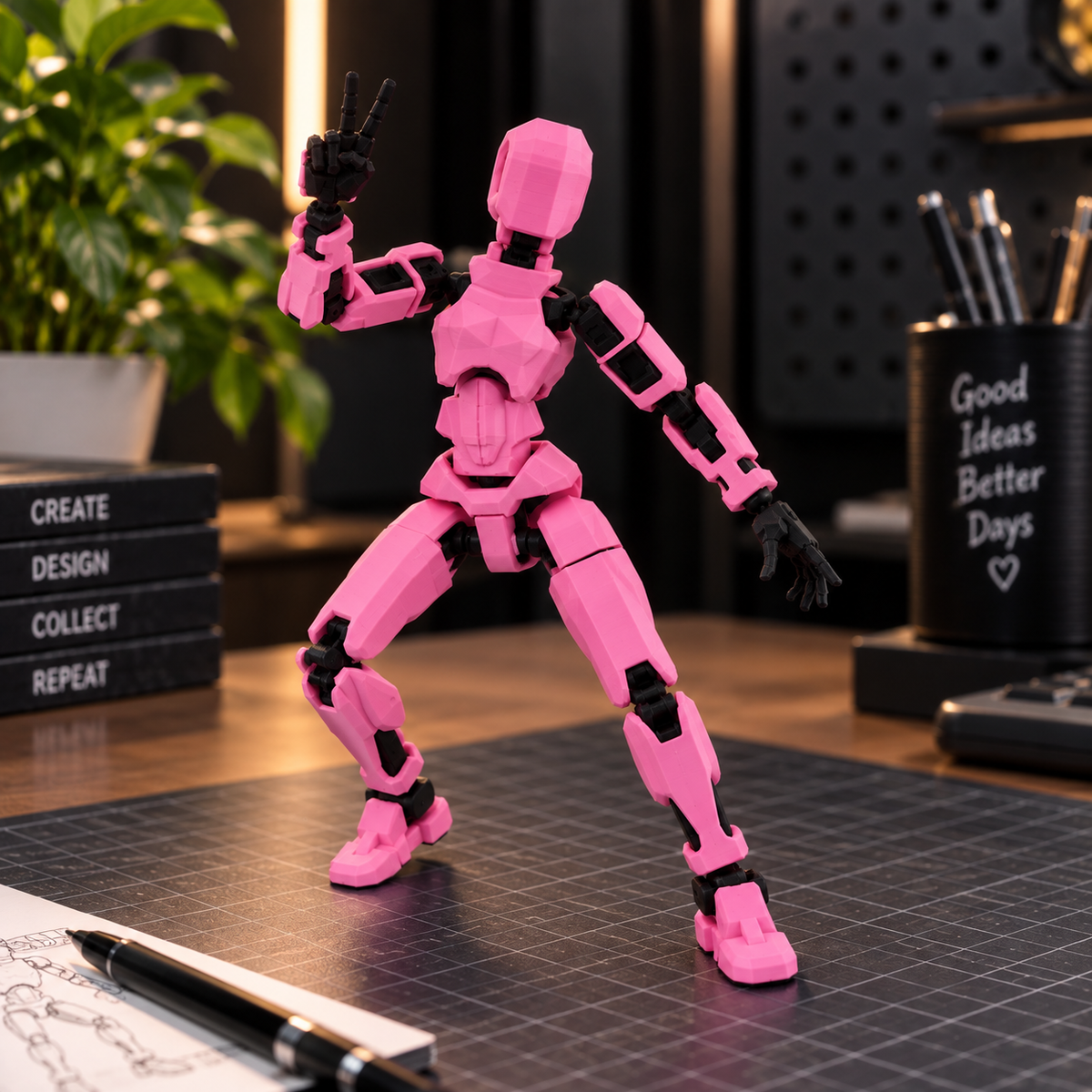 Articulated Poseable Robot Figure