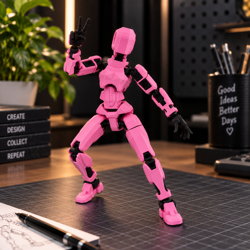 Articulated Poseable Robot Figure