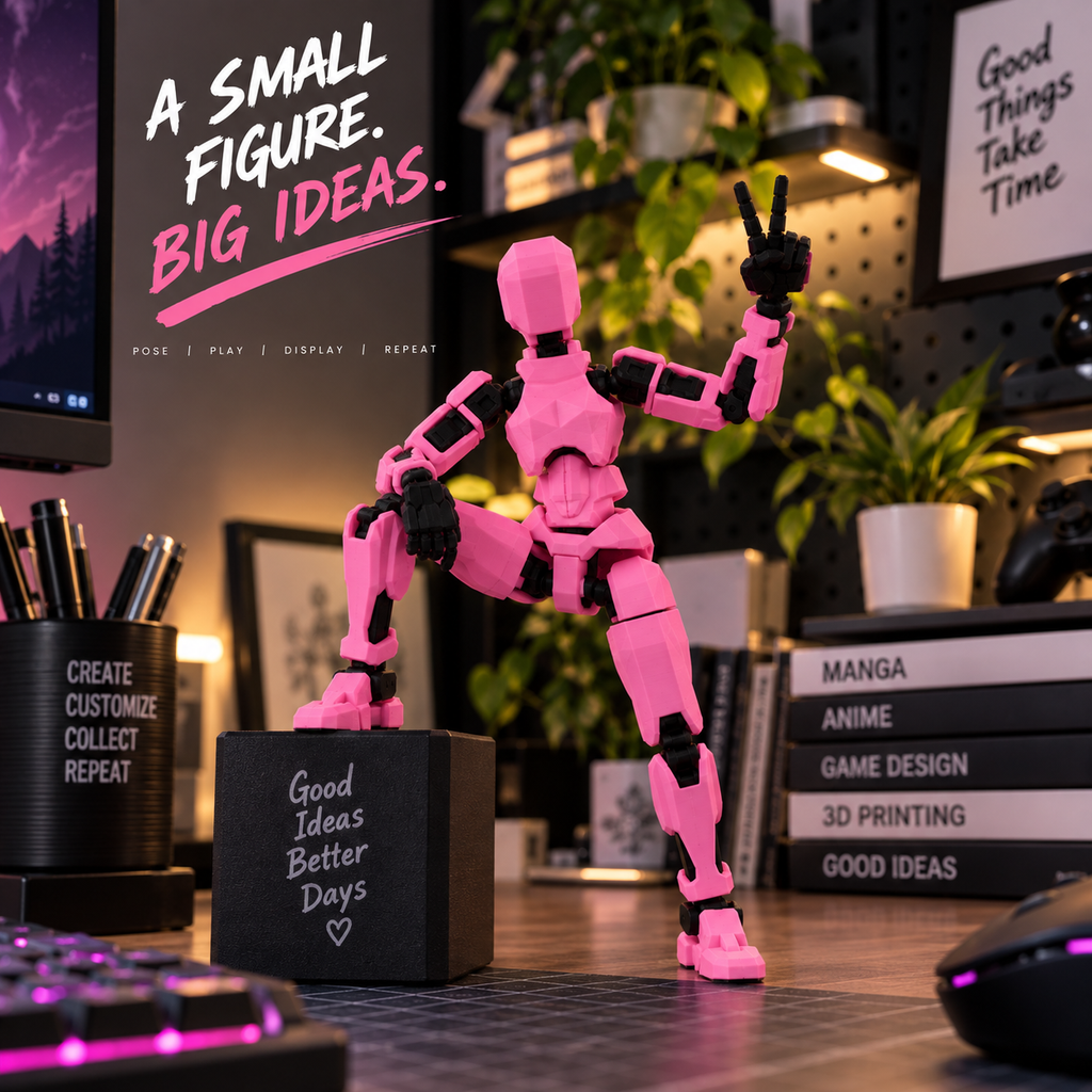 Articulated Poseable Robot Figure