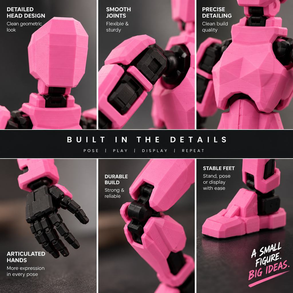 Articulated Poseable Robot Figure