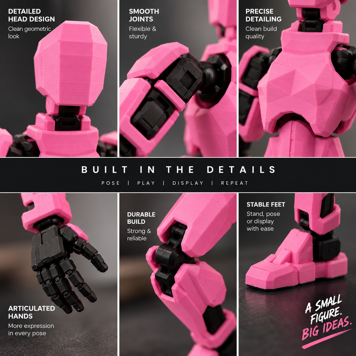 Articulated Poseable Robot Figure