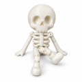 Articulated Skeleton Action Figure – Poseable Skull Fidget Toy & Desk Buddy