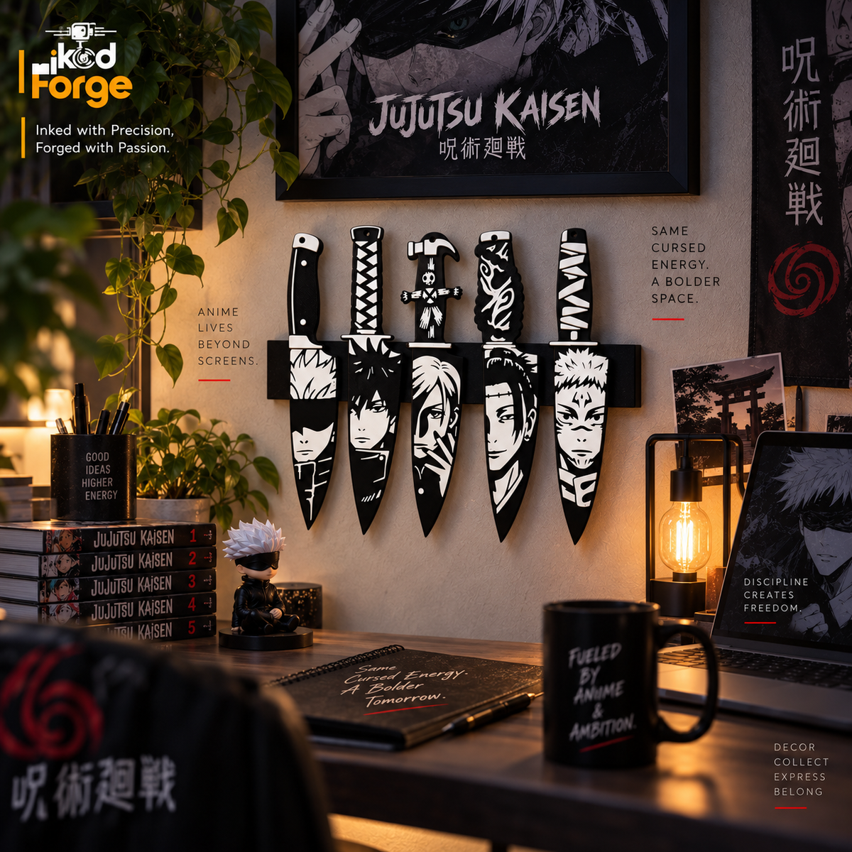 Jujutsu Kaisen Manga-Cut Wall Display Collection