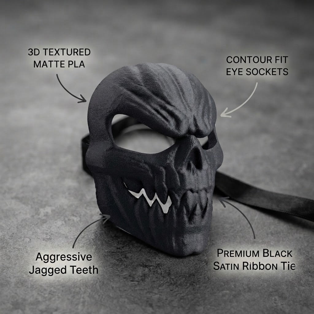 Halloween Evil Pumpkin Mask – Scary Jack-O’-Lantern Skull Costume Mask